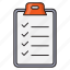 checklist, clipboard, healthcare, medical, tasklist 