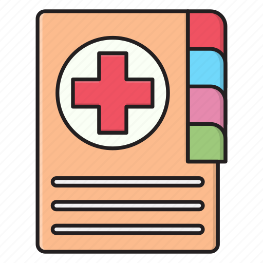 Diary, hospital, medical, notes, records icon - Download on Iconfinder