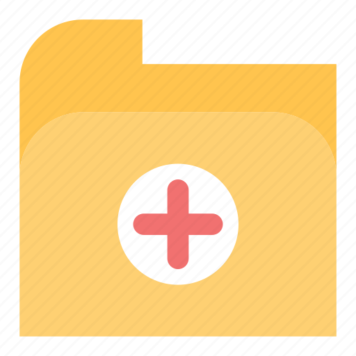 Document, file, folder, hospital, report, treatment icon - Download on Iconfinder