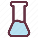 beaker, equipment, laboratory, medical, mixture, science, solution 