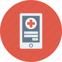 health app, healthcare app, medical app, mobile, mobile app icon