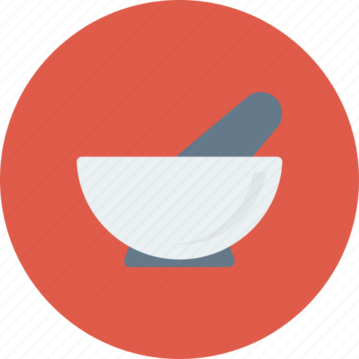 Equipment, hospital, instrument, laboratory, medical, mortar, pestle icon icon - Download on Iconfinder