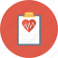 heart health, heart monitor report, medical, medical report icon 