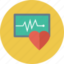 healthcare, heartbeat, pulsation, pulse icon