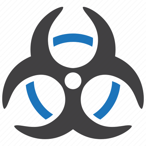 Biohazard, biological, hazard icon - Download on Iconfinder