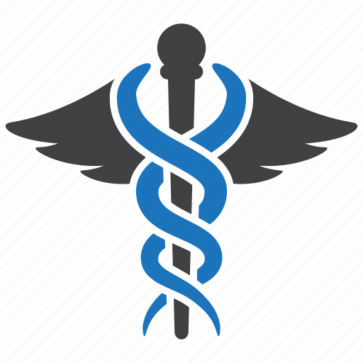 Caduceus, healthcare, medical, snake icon - Download on Iconfinder