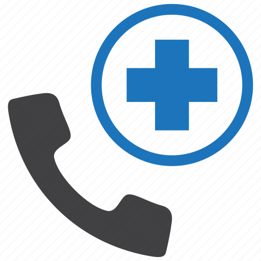 Emergency, medical consultation, call icon - Download on Iconfinder