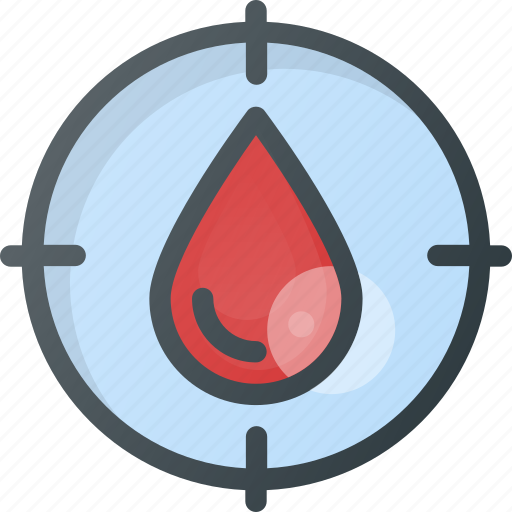 Blood, target, type icon - Download on Iconfinder