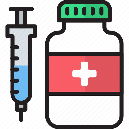 Drug, drugs, injection, pill, pills, syringe, vaccine icon - Download on Iconfinder