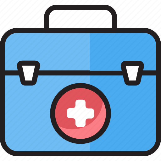 First aid, health, healthcare, medical, medical bag, medical kit, safety box icon - Download on Iconfinder