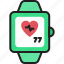 fitness tracker watch, health, healthcare watch, medical watch, smart watch, wearable technology 