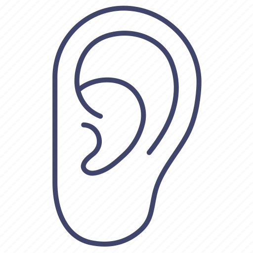 Anatomy, ear, hear, listen icon - Download on Iconfinder