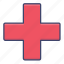 cross, hospital, medical, pharmacy, red 