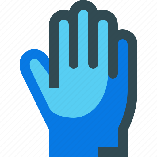 Gloves, rubber, latex, protection icon - Download on Iconfinder