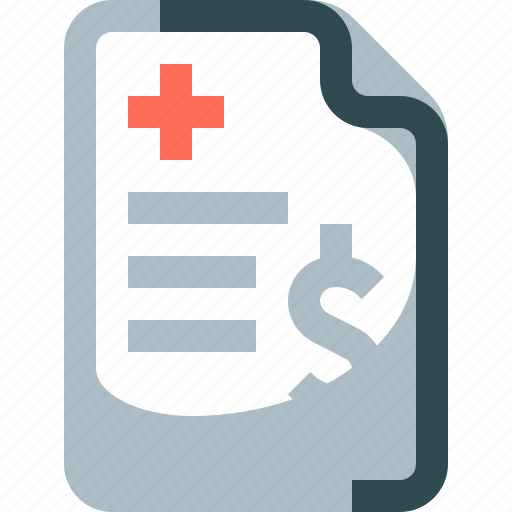 Hospital, bill, invoice, receipt icon - Download on Iconfinder