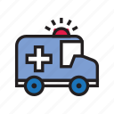 ambulance, driver, hospital, medical, red cross, sirine, transportation