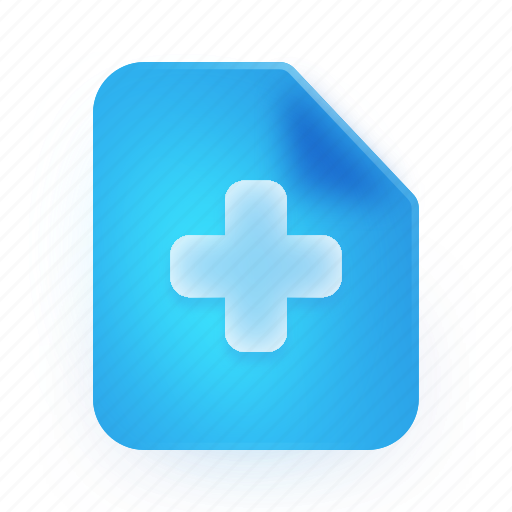 Prescription, medical, medicine, cross, doc, file icon - Download on Iconfinder