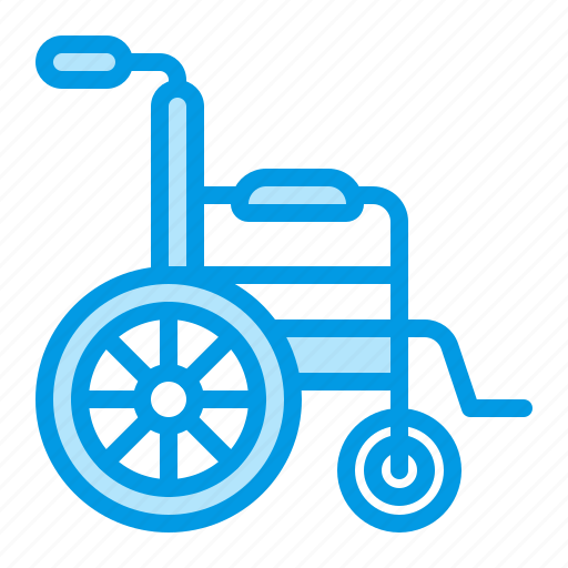 Orthopedics, rehabilitation, wheelchair icon - Download on Iconfinder