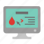blood, computer, report, medical, record, healthcare, monitor, hospital, donation 