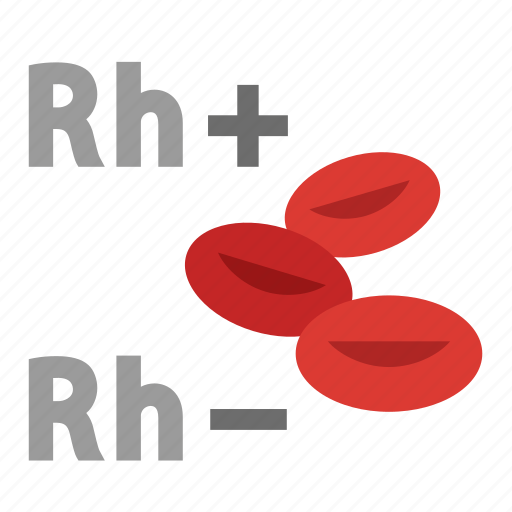 Blood, donation, rh, negative, positive, transfusion, type icon - Download on Iconfinder