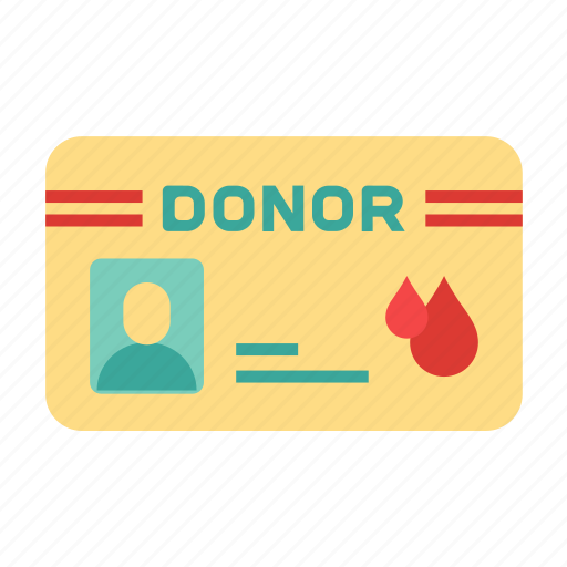 Blood, blood donation, card, charity, donor, health, medical icon - Download on Iconfinder