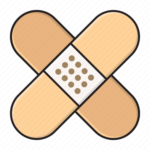 Aid, bandage, healthcare, medical, plaster icon - Download on Iconfinder