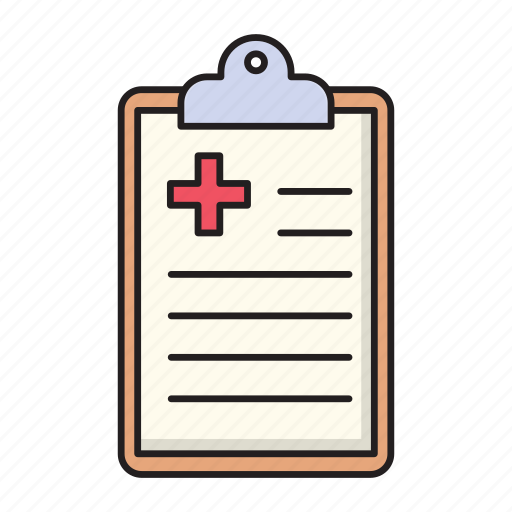 Clinic, clipboard, healthcare, medical, report icon - Download on Iconfinder