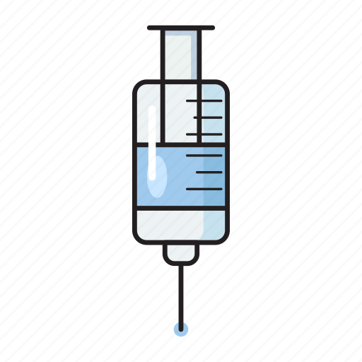Infusion, injection, medical, needle, syringe icon - Download on Iconfinder