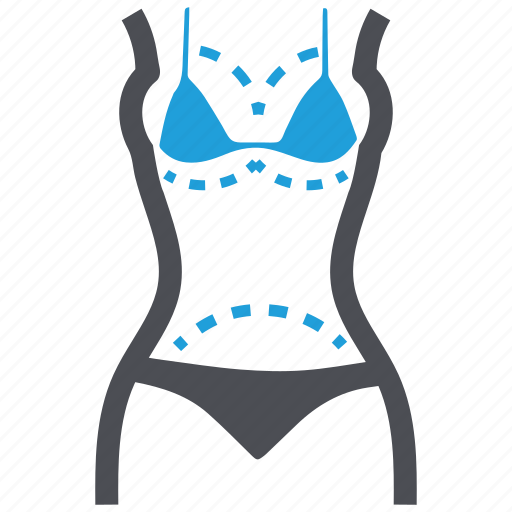 Breasts, liposuction, plastic surgery, woman body icon - Download on Iconfinder