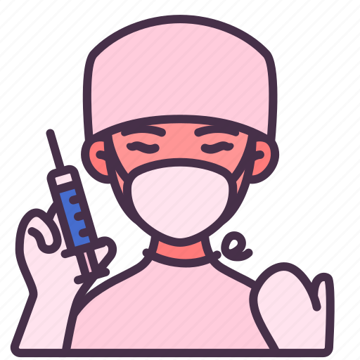 Anesthesiologist, avatar, doctor, female, medical, syringe, woman icon - Download on Iconfinder