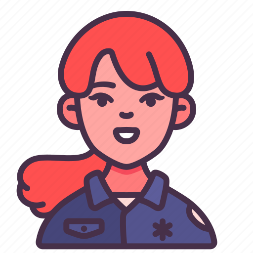 Ambulance, female, hospital, medical, paramedic, staff, young icon - Download on Iconfinder