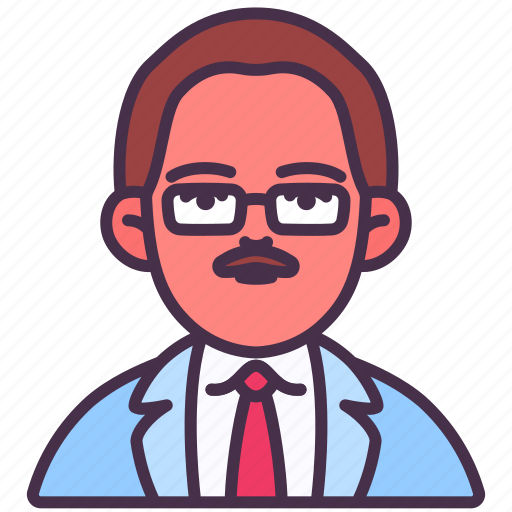 Avatar, doctor, glasses, male, man, medical, teacher icon - Download on Iconfinder