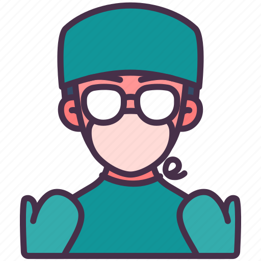 Avatar, doctor, glasses, male, man, medical, surgeon icon - Download on Iconfinder
