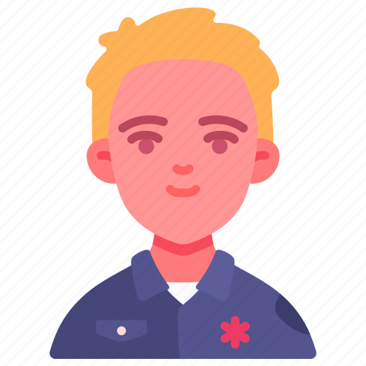 Ambulance, hospital, male, medical, paramedic, staff, young icon - Download on Iconfinder