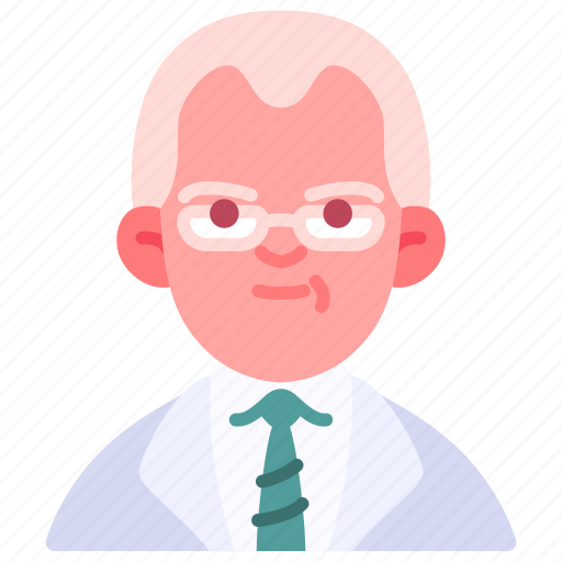 Avatar, doctor, glasses, man, medical, old, specialist icon - Download on Iconfinder