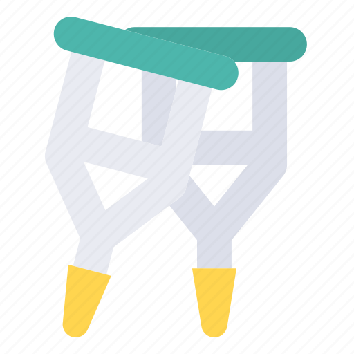 Medical, hospital, health, supplies, crutches, support icon - Download on Iconfinder