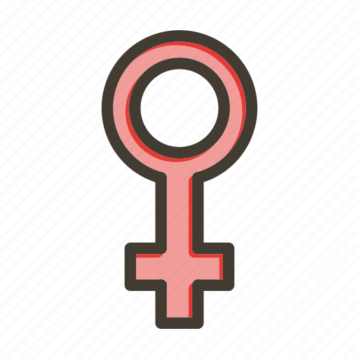 Female symbol, gender, girl, women, sign icon - Download on Iconfinder