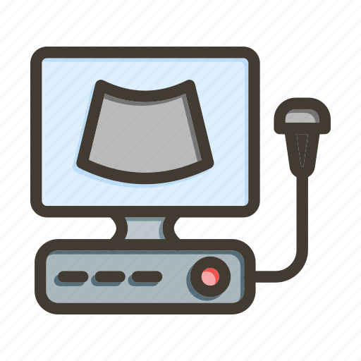 Ultrasound, medical, pregnancy, hospital, machine icon - Download on Iconfinder