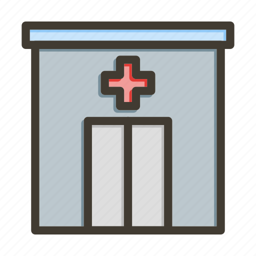 Emergency room, hospital, medical, clinic, building icon - Download on Iconfinder