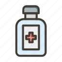 medicine bottle, medical, pills, pharmacy, syrup