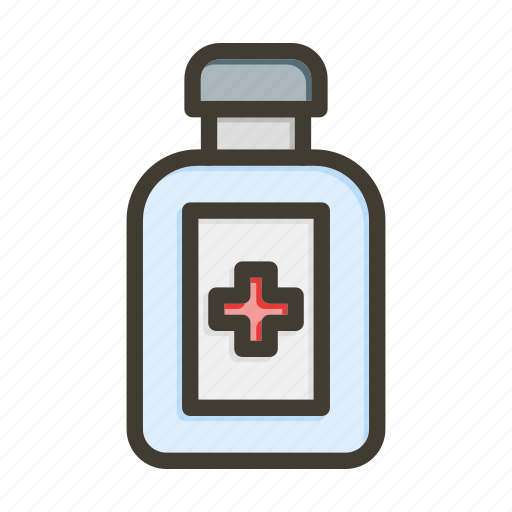 Medicine bottle, medical, pills, pharmacy, syrup icon - Download on Iconfinder