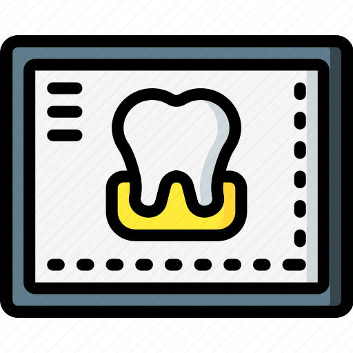 Clean, dentist, equipment, hygiene, medical, monitor, tooth icon - Download on Iconfinder