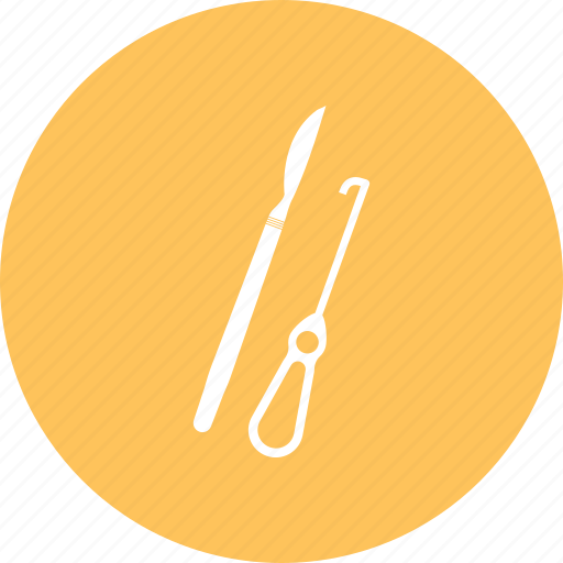 Knife, scalpel, surgical icon - Download on Iconfinder