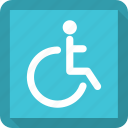 disable, gap, handicap, wheelchair