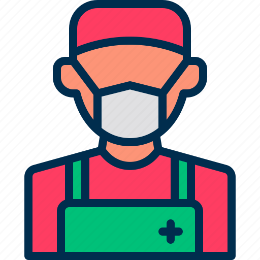 Avatar, doctor, mask, people, physician, surgeon icon - Download on Iconfinder