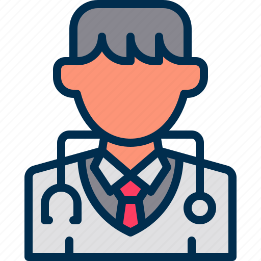 Avatar, doctor, male, medical, people, sthethoscope, suit icon - Download on Iconfinder