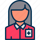 avatar, medical, nurse, people, staff, woman