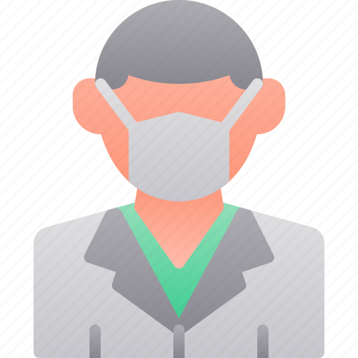 Avatar, doctor, male, mask, medical, people, physician icon - Download on Iconfinder