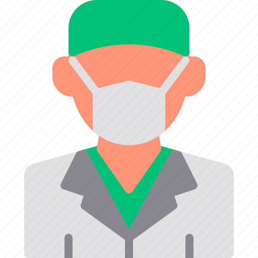 Avatar, doctor, mask, medical, people, suit, surgeon icon - Download on Iconfinder