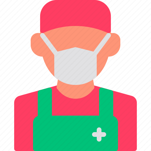 Avatar, doctor, mask, people, physician, surgeon icon - Download on Iconfinder